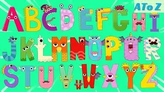 Monster Alphabet Phonics Song A To Z(New version) Phonics Sound For Kids🔠🎵