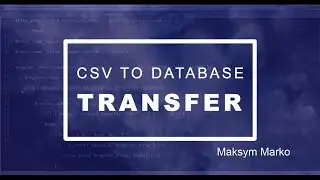 CSV to database Transfer
