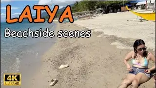Walking the SHORES of Laiya Batangas Philippines [4K]