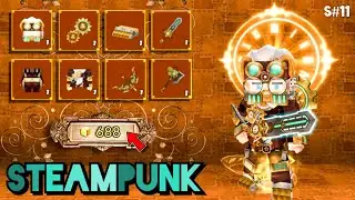 Unlock *STEAMPUNK EXPLORER* 11th Season || Blockman Go - Skyblock