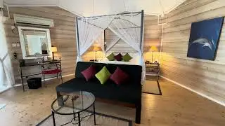 O' Jacuzzi Beach Villa Room Tour @ Kuredu Island Resort & Spa