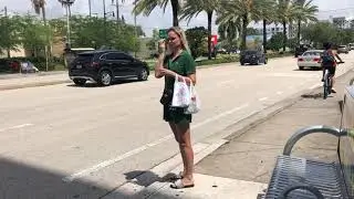 Маями🌴бомжи и вонь кругом,утром лучше не выходить на улицы🔴