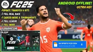 WAJIB COBA!! FIFA 16 MOD EA Sports FC 25 Android Real Face Latest Transfer & Kits | Grafik HD
