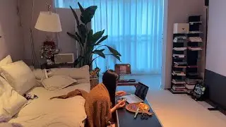 今天的快乐是这份意式披萨给的 #我的vlog #美食vlog #宅家vlog