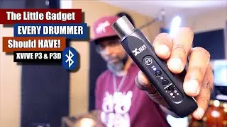 XVIVE P3D Bluetooth Audio Receiver 🔵 - The Drummer's Cool Companion!