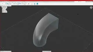 Autodesk Fusion360 Quick Tutorial Lofting (manifold/hollow tube transition)