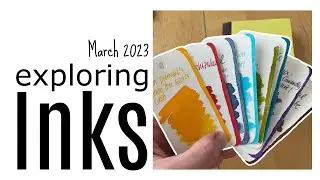 Ink Explorations: March 2023 * Momiji * Wearingeul * some failures