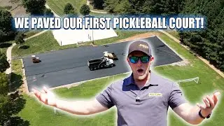 ASPHALT PAVING A PICKLEBALL COURT | Mooresville, NC