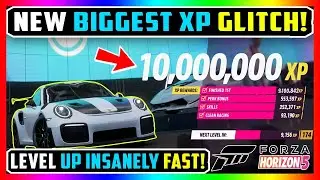 How to Level Up INSANELY FAST in Forza Horizon 5 - BIGGEST INFLUENCE/XP GLITCH (2024)