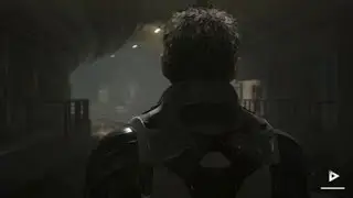 Deus Ex: Mankind Divided - walking through empty tunnel