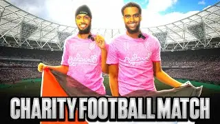 WE PLAYED A CHARITY FOOTBALL MATCH FOR PALESTINE!