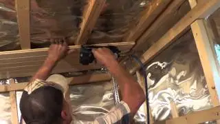 Installing lining in a steam room. Part 3. The best way.