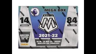 2021/22 Panini Mosaic Premier League EPL Soccer Mega Box RED №2