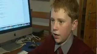 12-year-old boy setting the pace in computer programming