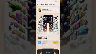 Фармим HOT Coin $HOT в игре HERE Wallet на блокчейне Near Protocol - Как майнить hot coin