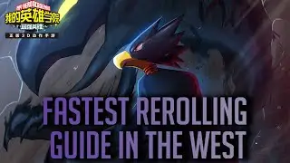 MHA: The Strongest Hero Reroll Guide. Get S Rank Units Fast!