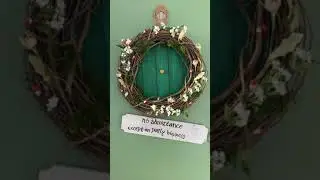 DIY Hobbit door wreath! #hobbitcore