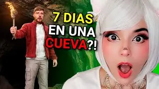 SOBREVIVIENDO 7 DIAS EN UNA CUEVA😨!! REACCIONANDO A MR BEAST