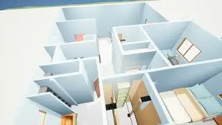 Floor Plan Modeling in blender to unreal engine 5.2 in hindi : Tutorial comming soon