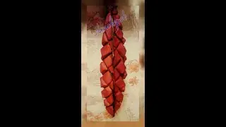 Юкола (ромб) из кеты, холодное копчение