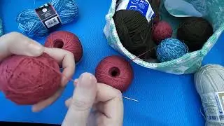 Белая тыква. Джемпера. Раскручиваю пряжу.