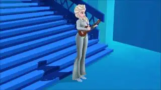 MMD - Elsa Sings Here We Go Looby Loo