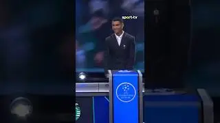 “This is a special one” - @cristiano  💚 #UCLdraw #UCL #CristianoRonaldo #CR7 #Cristiano