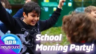 Why is this school dancing before class? | Newsround | News For Kids