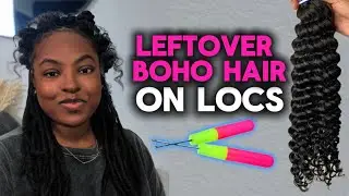 How I Use Boho Hair to Refresh & Liven Up My Locs ✨