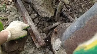 Место с хорошим металлом. Аккумуляторная болгарка сломалась!