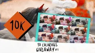 10k Colorings Giveaway║Sony Vegas
