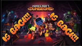 Minecraft Dungeons is BACK! Finally, the full game with blinky!