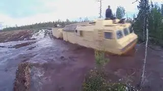 Американский танк - как ребенок в грязи, против ДТ-30 
