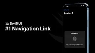 NavigationView & NavigationLink | SwiftUI Course Tutorial #1