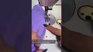 How to Sew a Rolled Hem on a Circle Skirt #sewing #sew #sewinghack #vintagesewing #howtosew #tailor