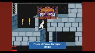 Prince of Persia, Gameplay (1989) #oldgames #vintagegaming #retrogaming #nintendo