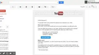 YouTube copyright claimed my last video