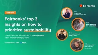 How to prioritize sustainability in a rapidly changing IT world? | Fairbanks