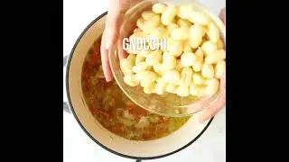 Chicken Gnocchi Soup  #recipe #food