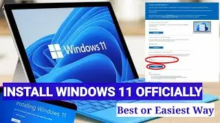 Best way to install WINDOWS 11 | Easiest way to install or download WINDOWS 11 .