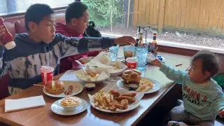 FIRST TIME TRYING OUT DENNY’S DINER | CHEF WAS ADMITTED TO THE HOSPITAL