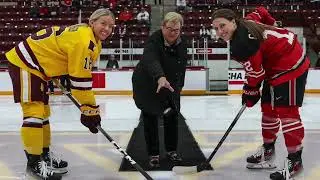 Practice Day and Kwik Trip WCHA Final Faceoff 2024 Game 1