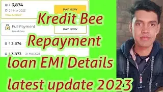 How to Repay Kredit Bee loan EMI? kredit Bee loan EMI kaise Repayment kare #kreditbeeloan #kreditbee