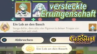 Genshin Impact - Ein Lob an den Bauch, Versteckte Errungenschaft freischalten🔥