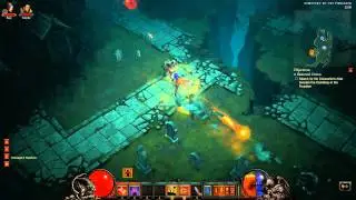 Diablo 3 BETA Patch 11, Demon Hunter Gameplay