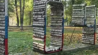 Брянская область. Город Почеп. Осень🍁 в городском парке.