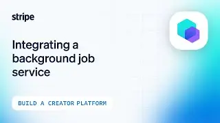 Integrating a background job service