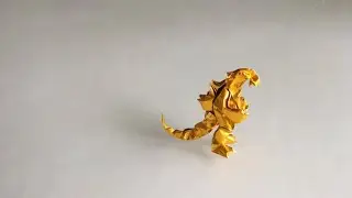 折り紙 ゴジラ origami Godzilla