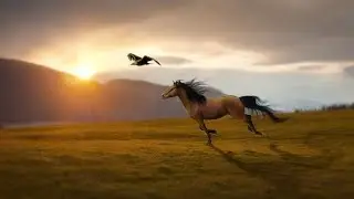 🐴 Horses 🐎 《Photos and illustrations to music》