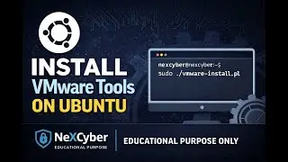 How to Install VMware Tools in Ubuntu | Step-by-Step Guide (Educational Purpose Only)